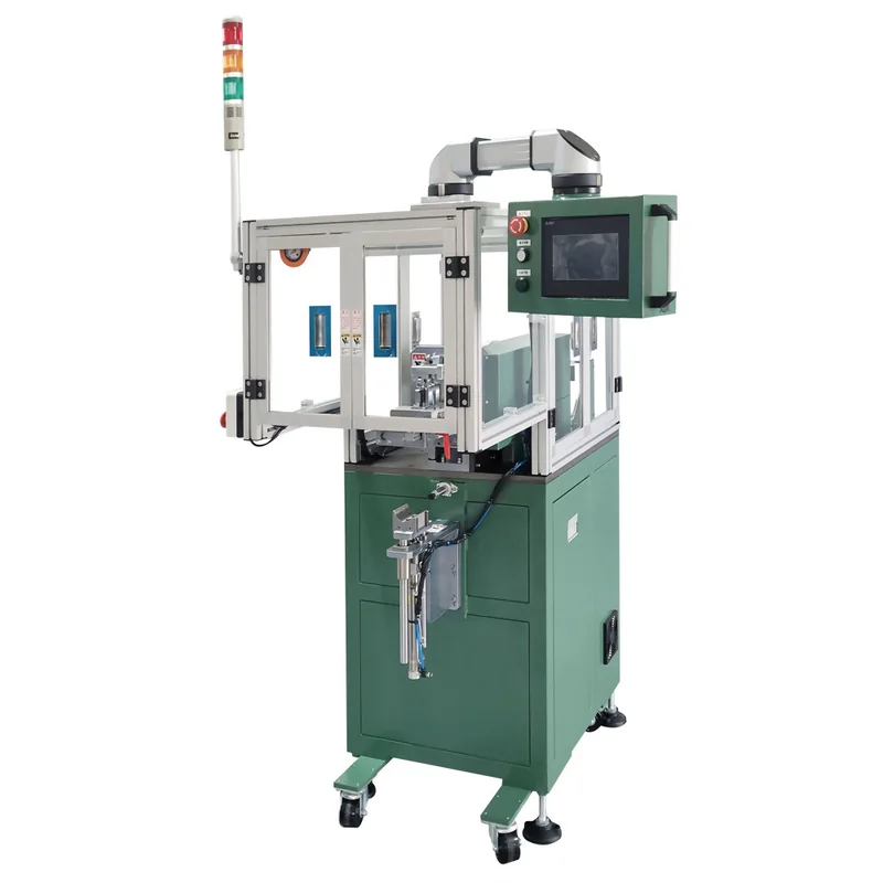 TWM-IP01 Armature slot insulation paper inserting machine in operation