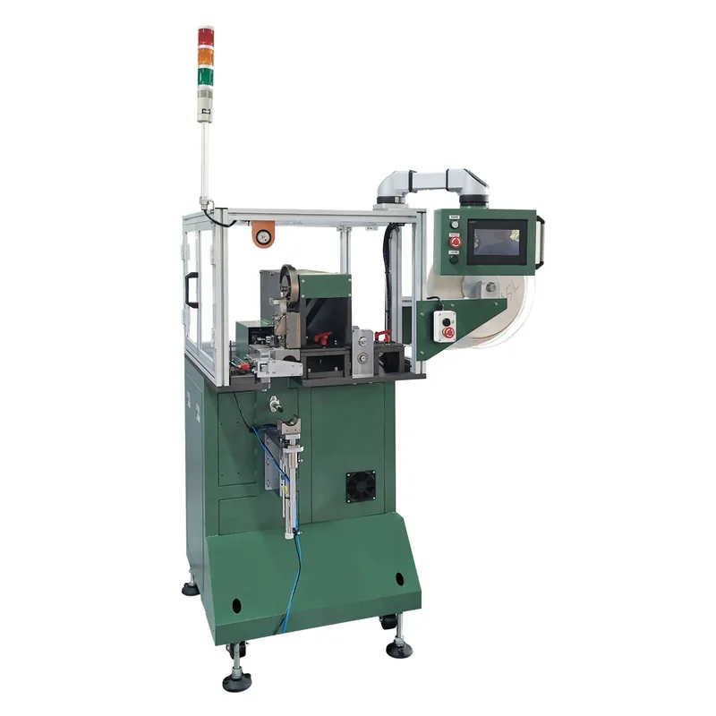 TWM-IW01 Armature slot wedge inserting machine in operation
