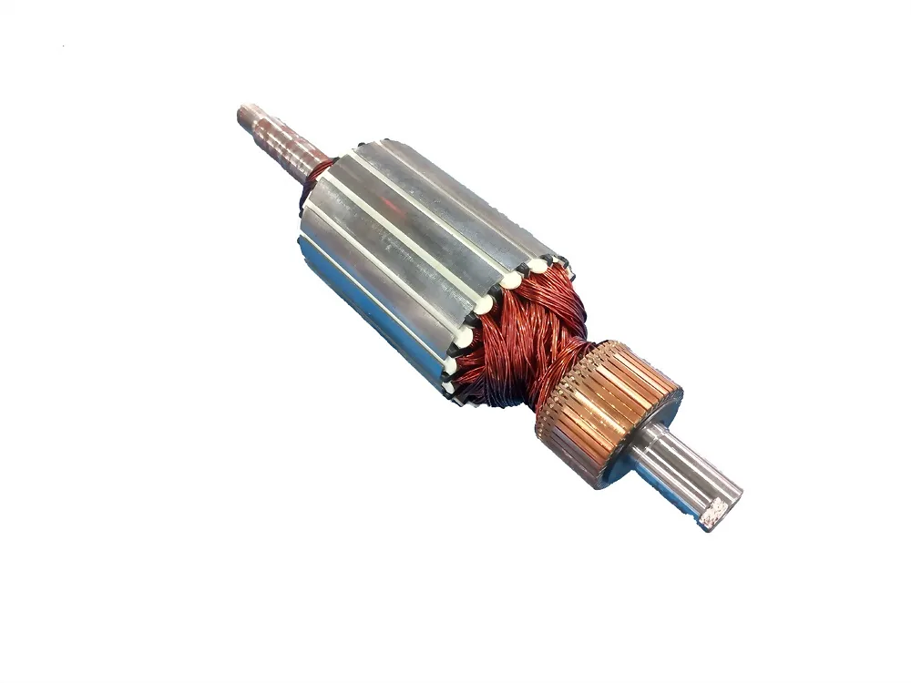 TWM-IW01 Armature slot wedge inserting machine - finished part produced on this machine