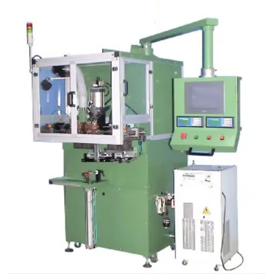 TWM-RF30S Armature Welding Machine in operation