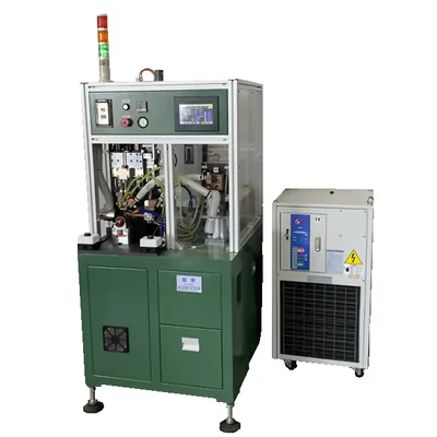 TWM-RF30S Armature Welding Machine in operation
