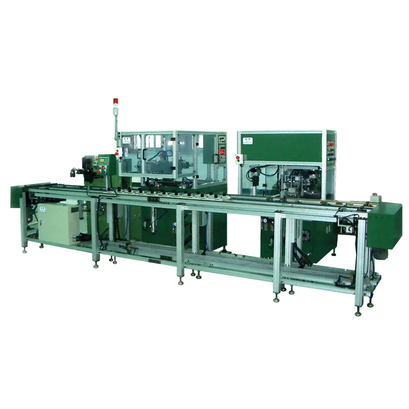 Automatic Modular Production Line in operation