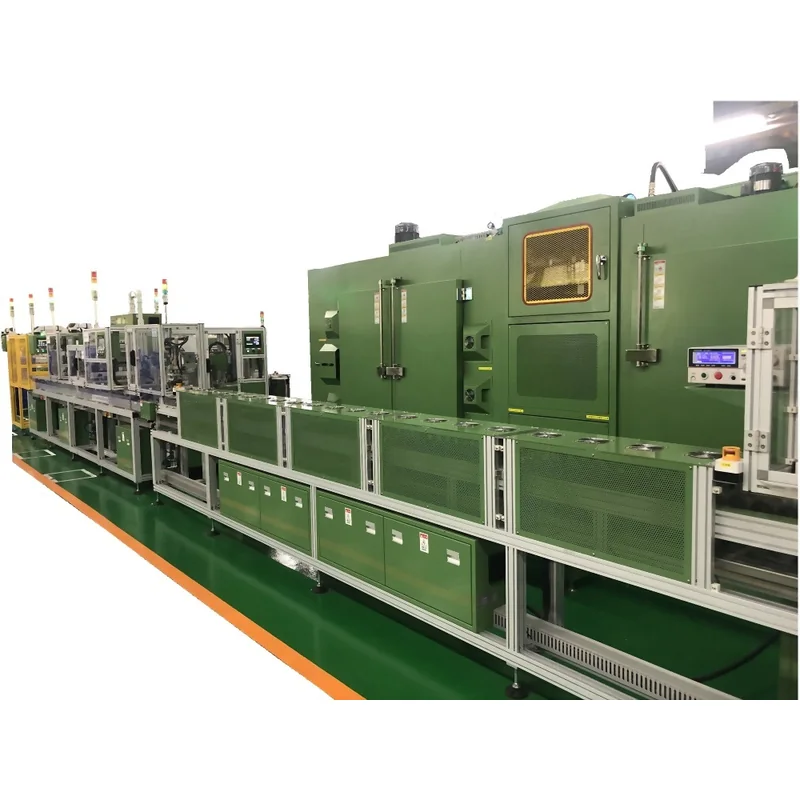 Automatic Modular Production Line in operation