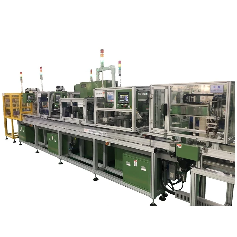 Automatic Modular Production Line in operation