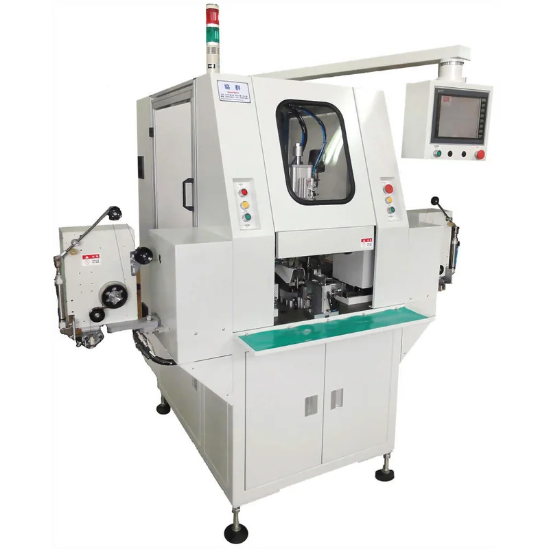 TWM-702 Automatic Stuff Type Armature Winding Machine in operation