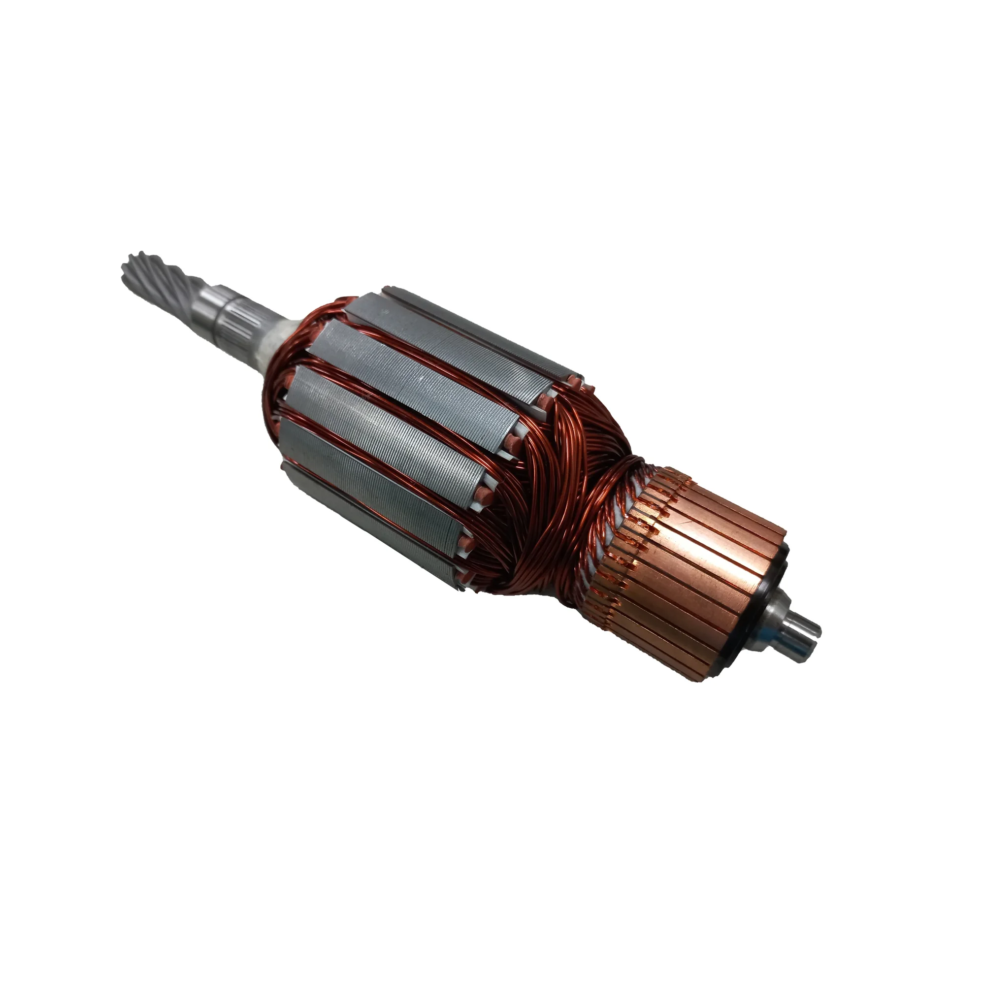 TWM-702 Automatic Stuff Type Armature Winding Machine - finished part produced on this machine