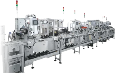 Modular Production Line Transfer Systems in operation
