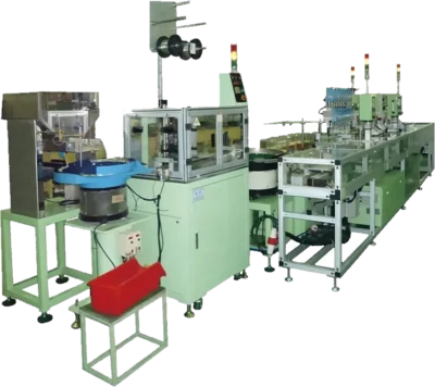 TWM-WB001 Multi-Spindle Automatic Coil Winding Machine in operation