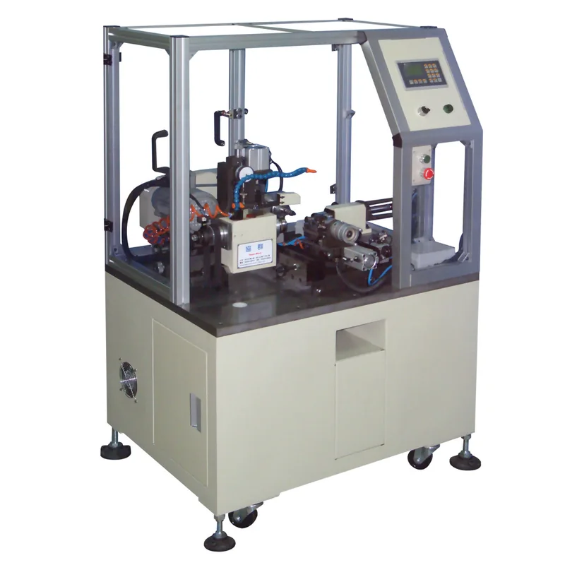 TWM-606 Commutator slot cutting in operation