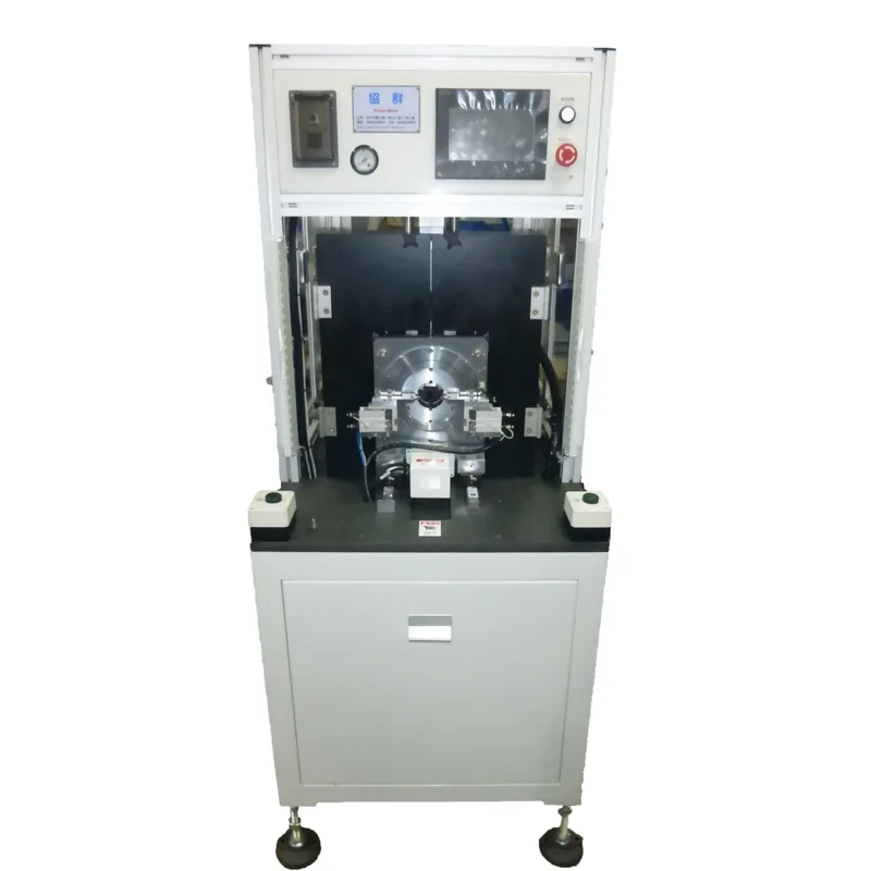 TWM-SP001 Horizontal brushless motor slot insulation paper inserting machine in operation