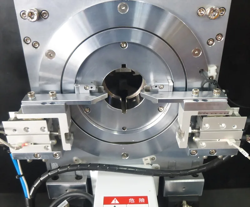 TWM-SP001 Horizontal brushless motor slot insulation paper inserting machine in operation