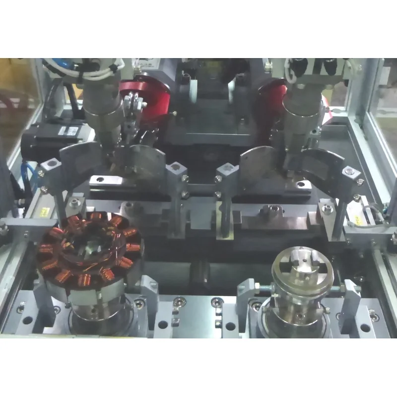 TWM-929 Out-Slot Brushless Motor Stator Automatic Winding Machine in operation