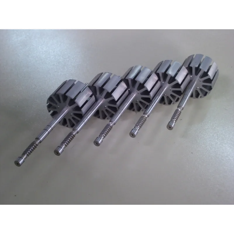 TWM-202S Servo motor/Hydraulic Pressure (Rotor\Commutator\impeller assembly) - finished part produced on this machine