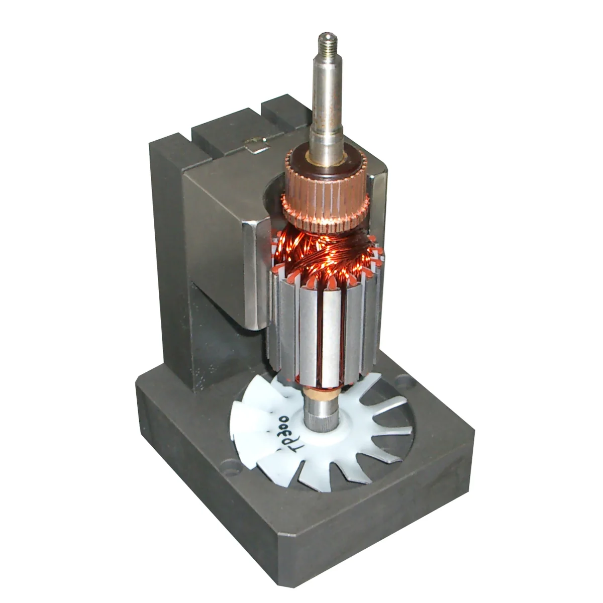 TWM-202S Servo motor/Hydraulic Pressure (Rotor\Commutator\impeller assembly) - finished part produced on this machine