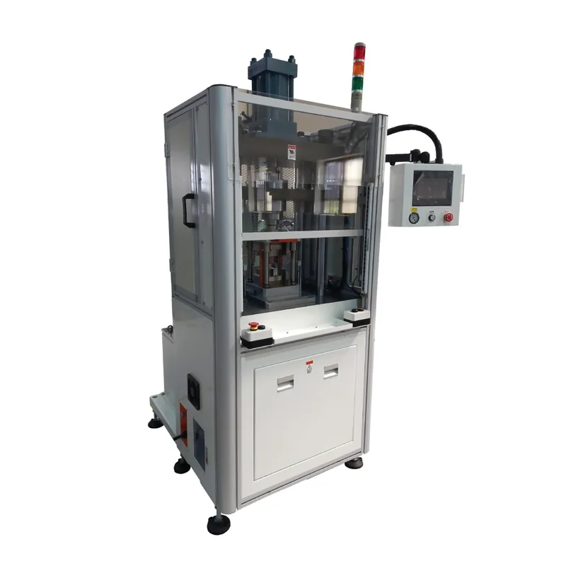 TWM-910 Shaft embossing in operation