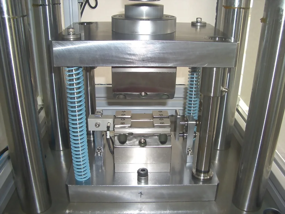 Rotor & Armature Equipment - Shaft embossing