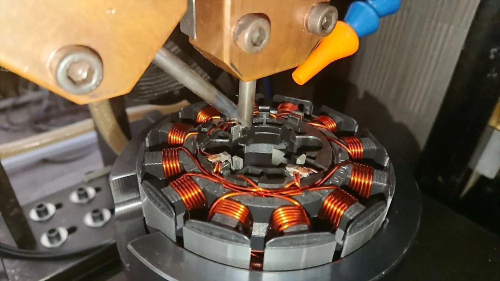 Brushless Motor Equipment - Stator fusing
