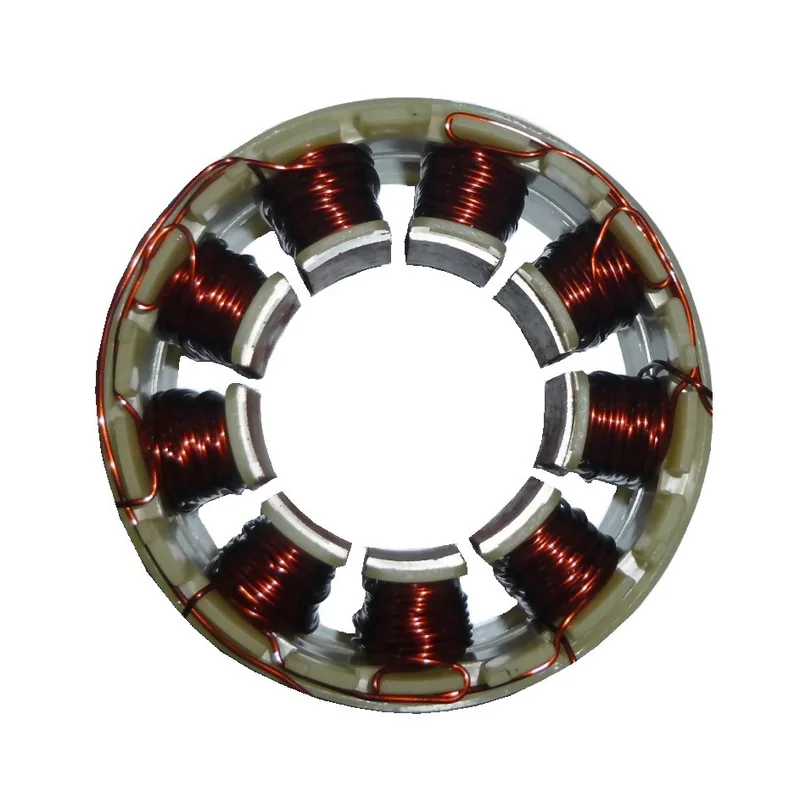 TWM-902S In-Slot Brushless Motor Stator Automatic Winding Machine - finished part produced on this machine