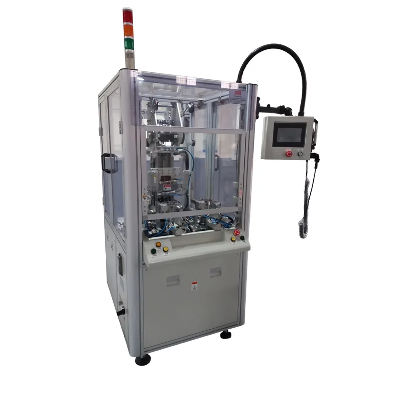 TWM-902S In-Slot Brushless Motor Stator Automatic Winding Machine in operation