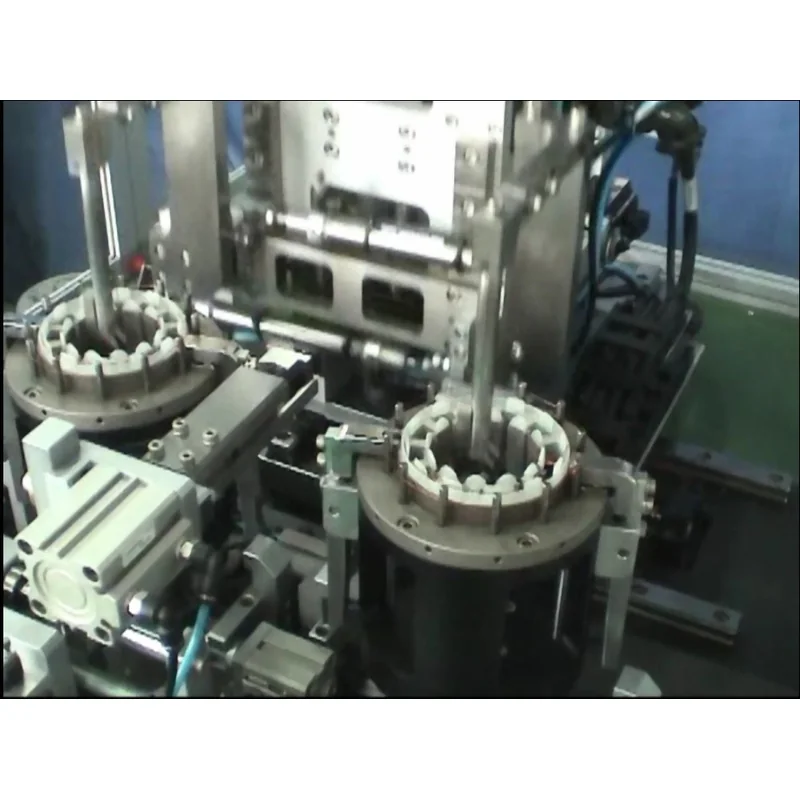 TWM-902S In-Slot Brushless Motor Stator Automatic Winding Machine in operation