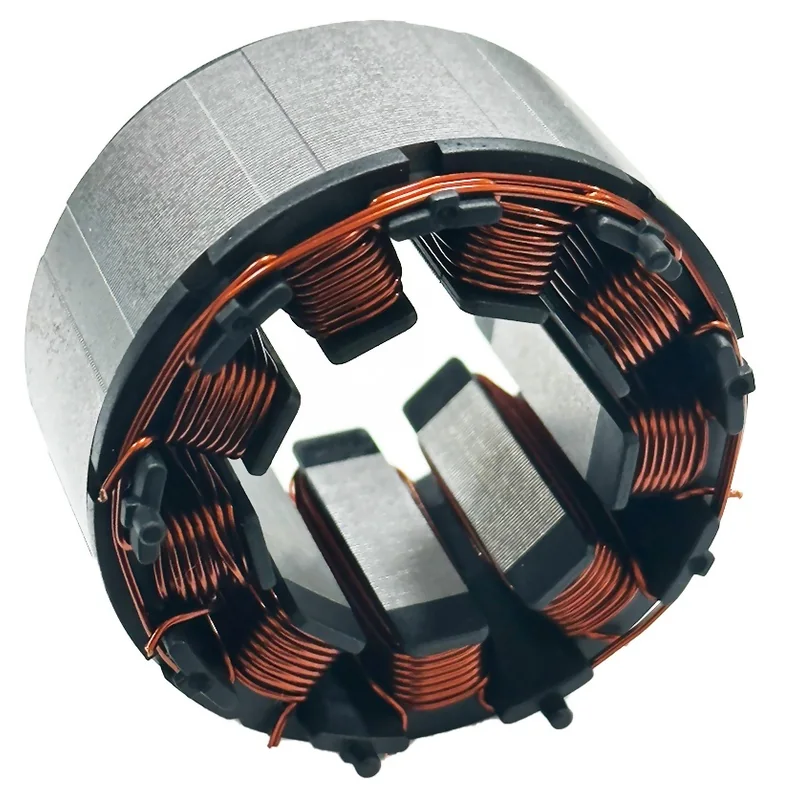TWM-902S In-Slot Brushless Motor Stator Automatic Winding Machine - finished part produced on this machine