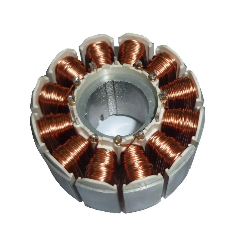 TWM-902S In-Slot Brushless Motor Stator Automatic Winding Machine - finished part produced on this machine