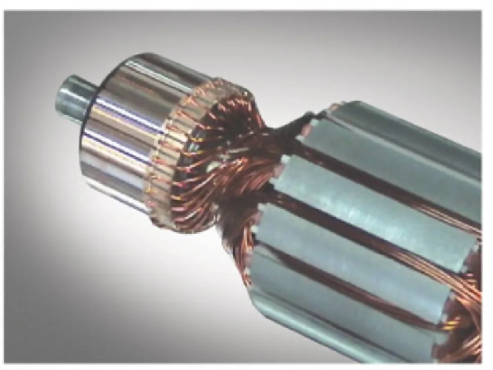 TWM-319A Turning Machine for armature outer diameter of commutator in operation