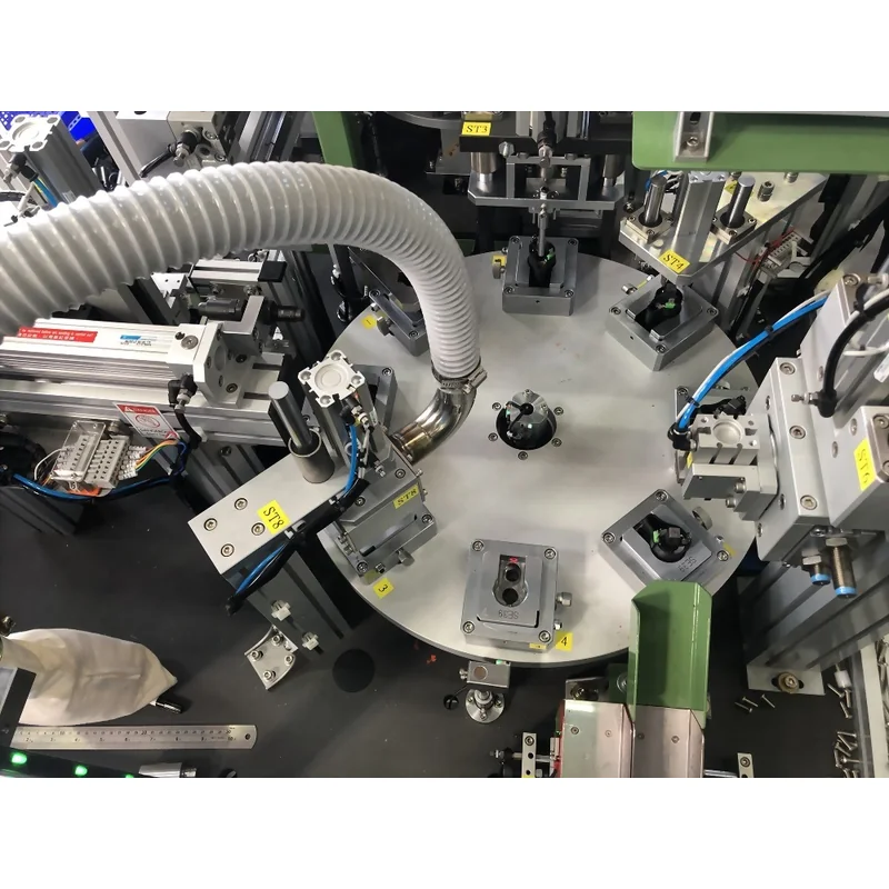 Turntable Automatic Assembling Equipment in operation