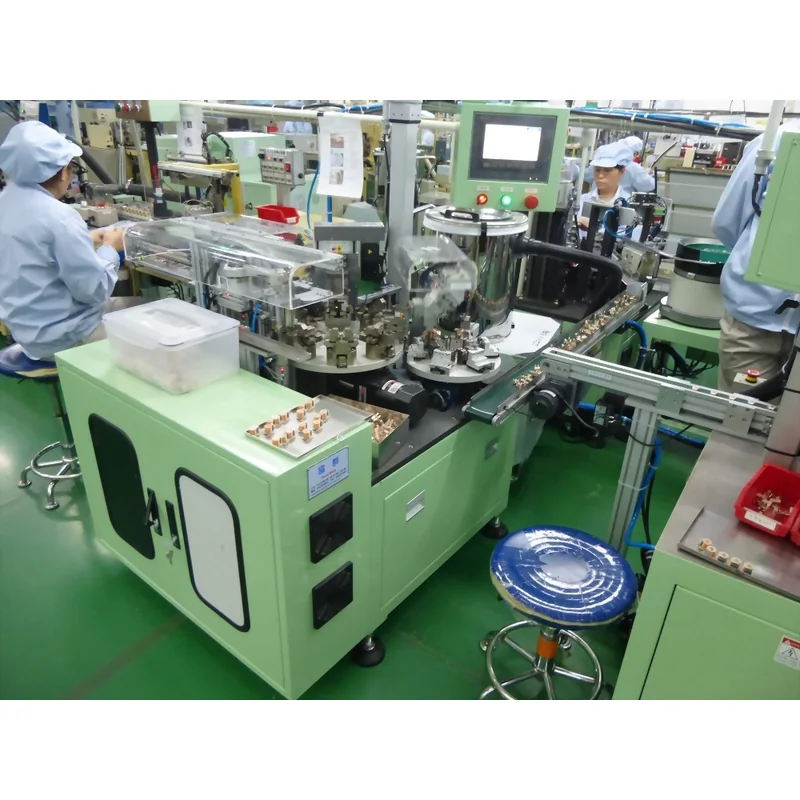 Turntable Automatic Assembling Equipment in operation