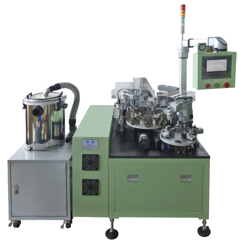 Turntable Automatic Assembling Equipment in operation