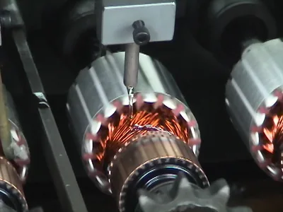 TWM-301A Varnish bake in operation