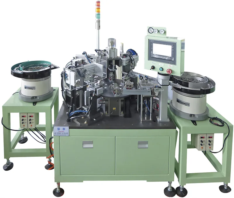Vibration Feeding Assembling Equipment - finished part produced on this machine